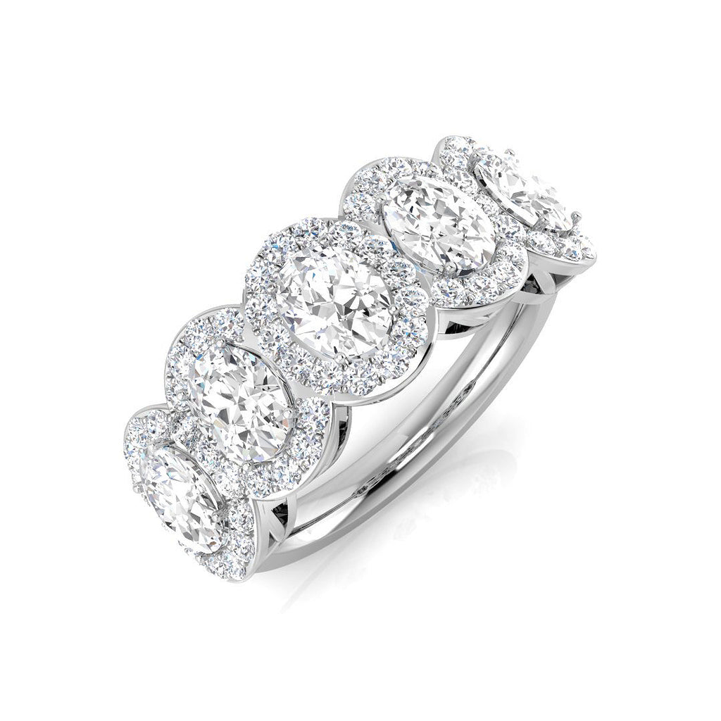 SL9766 — Ring - 9k White Gold
