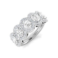 SR626 — Ring - 9k White Gold