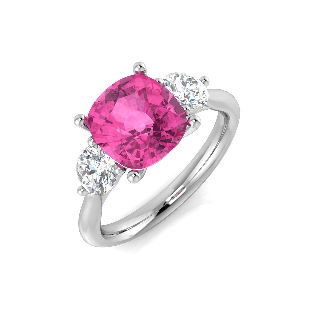 SR627 — Ring - 9k White Gold