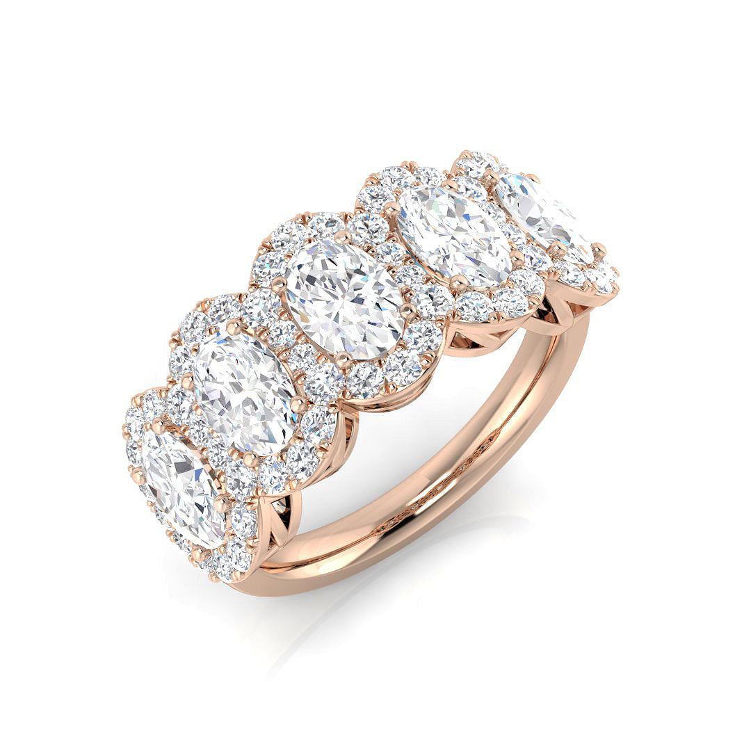 SR631 — Ring - 9k Rose Gold
