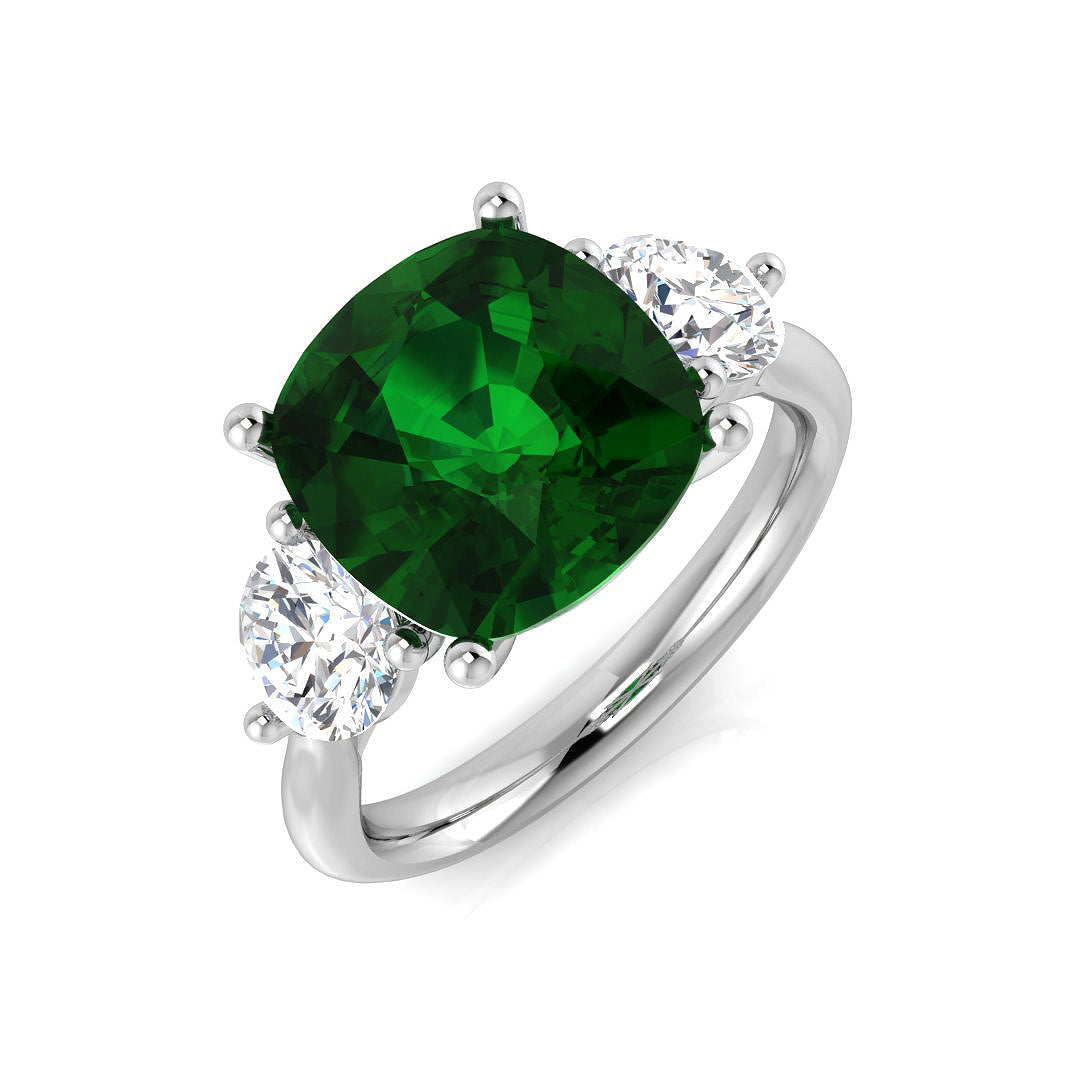 SR632 — Ring - 9k White Gold