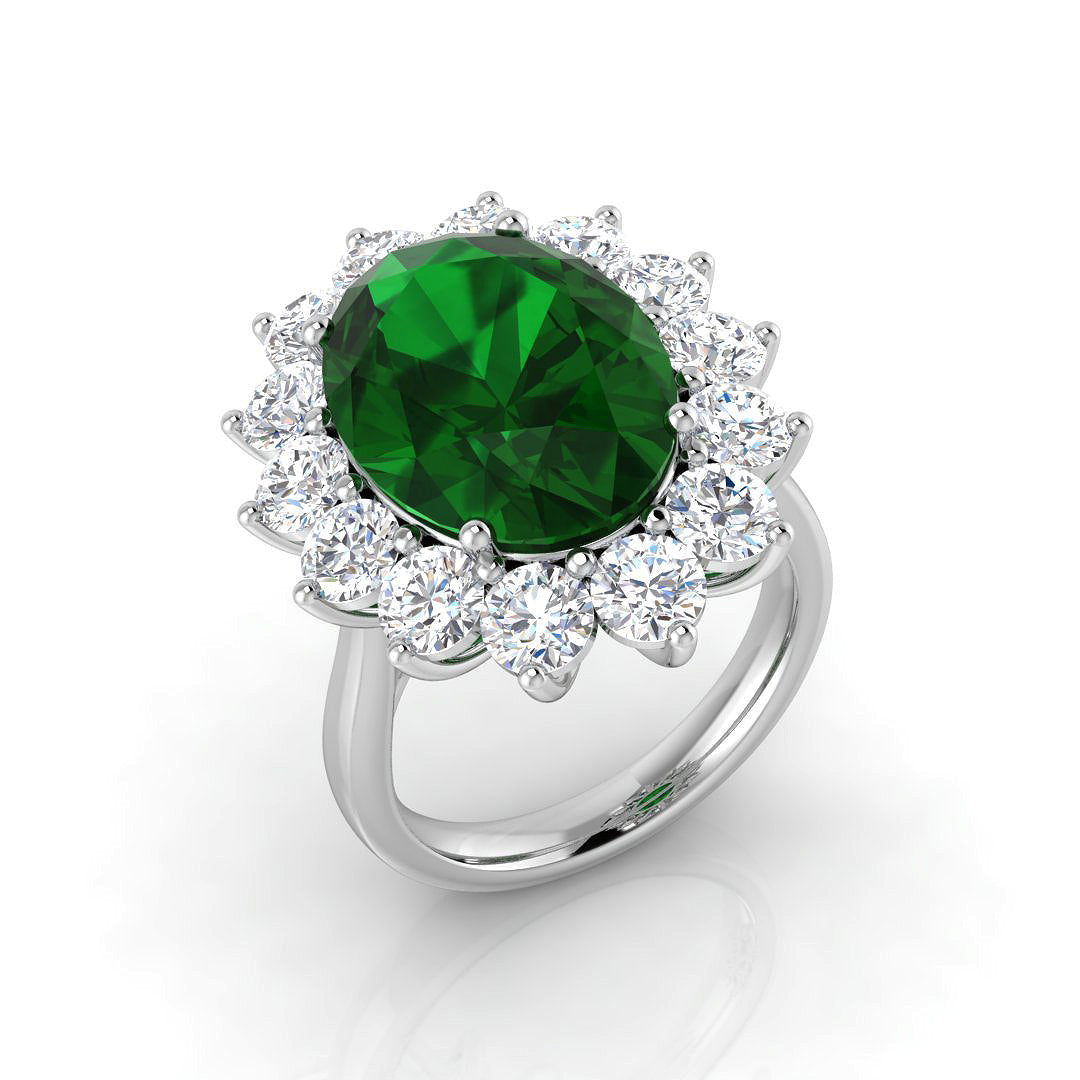 SR640 — Ring - 9k White Gold