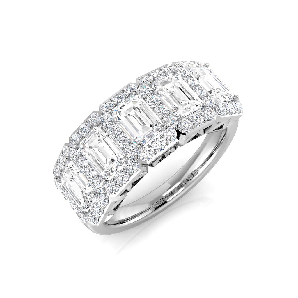 SR649 — Ring - 9k White Gold