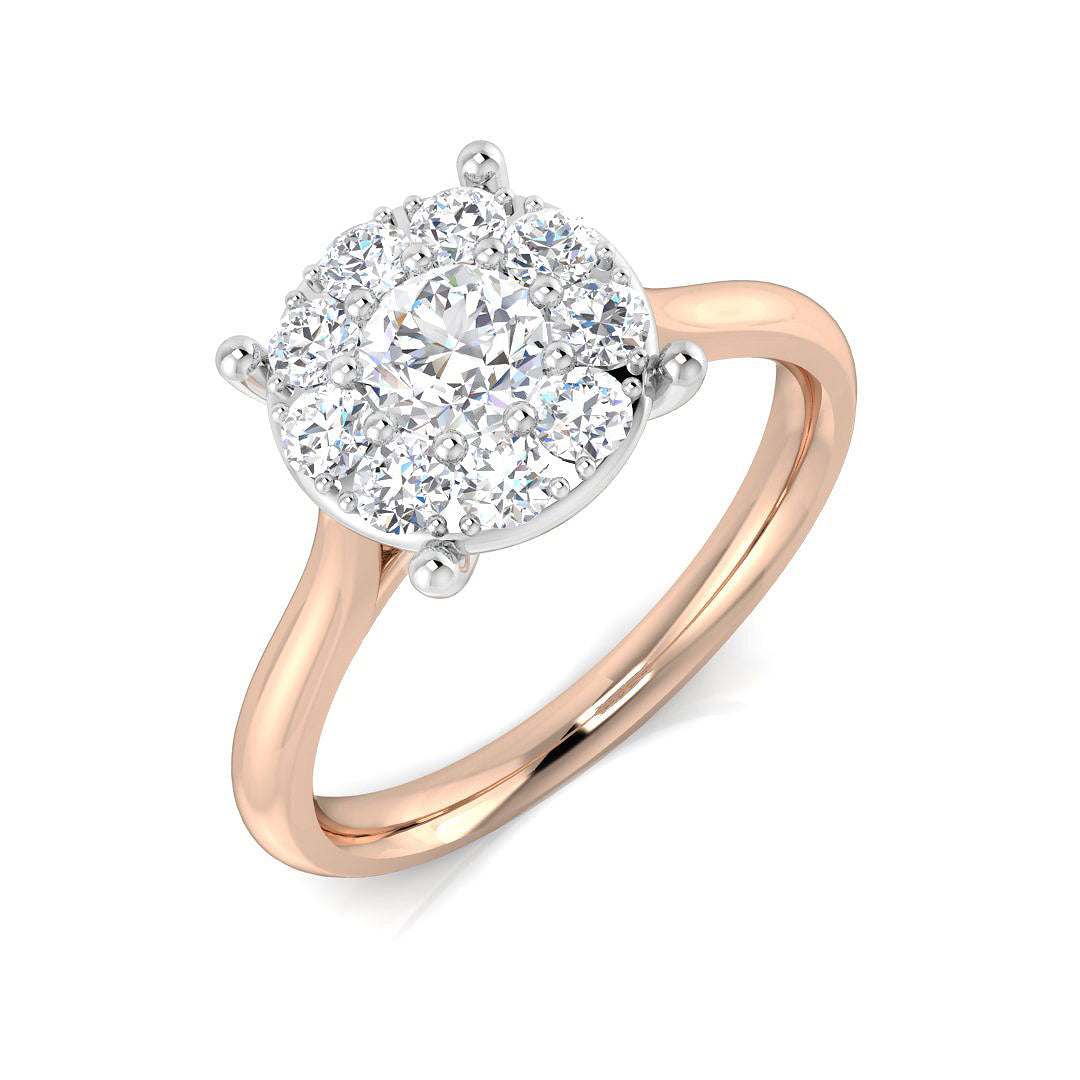 SR681 — Ring - 9k Rose Gold