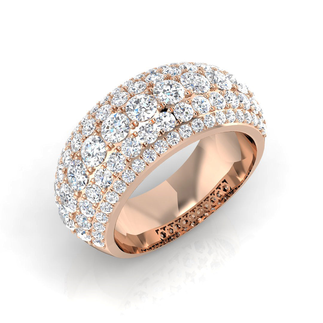 SR698 — Ring - 9k Rose Gold