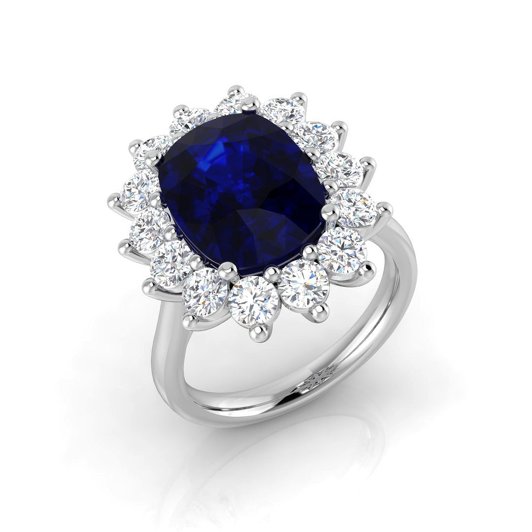 SR705 — Ring - 9k White Gold