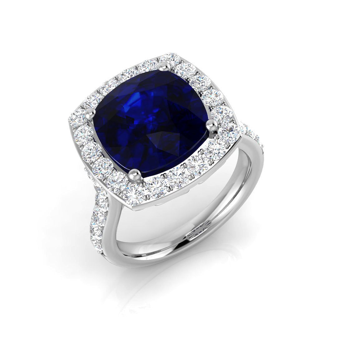 SR706 — Ring - 9k White Gold