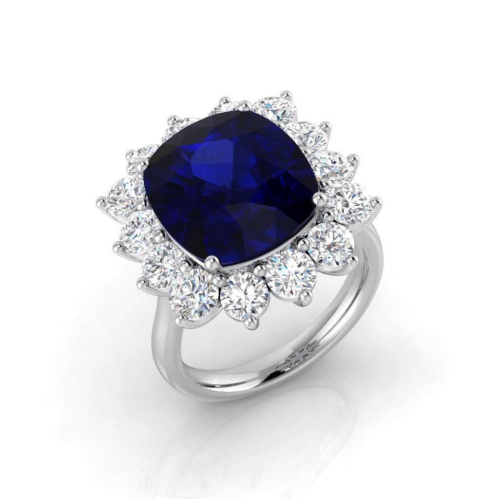 SR707 — Ring - 9k White Gold