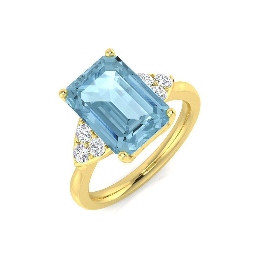 SR711 — Ring - 9k Yellow Gold
