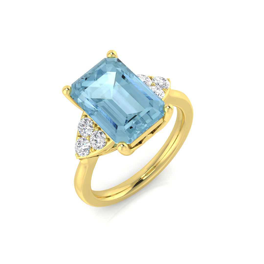 SR712 — Ring - 9k Yellow Gold