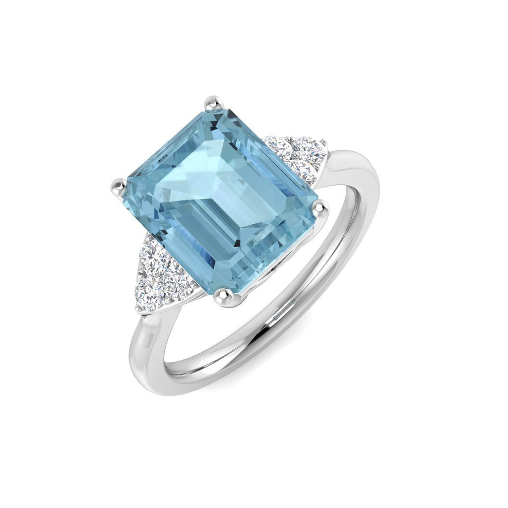 SR714 — Ring - 9k White Gold