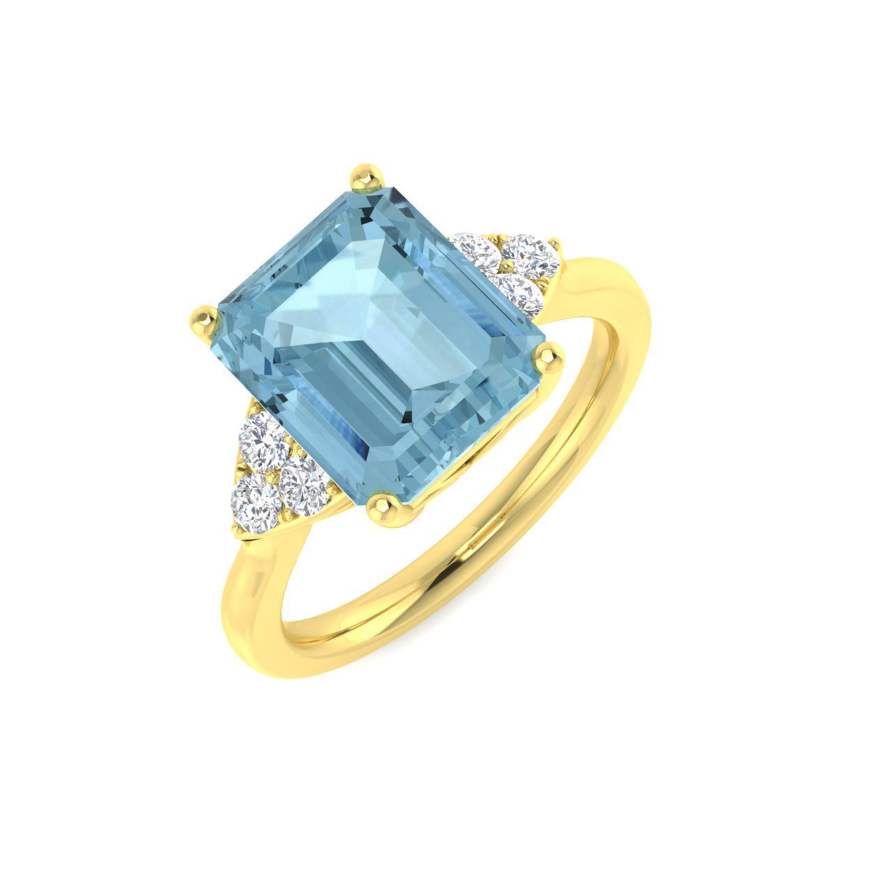 SR714 — Ring - 9k Yellow Gold