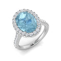 SR716 — Ring - 9k White Gold
