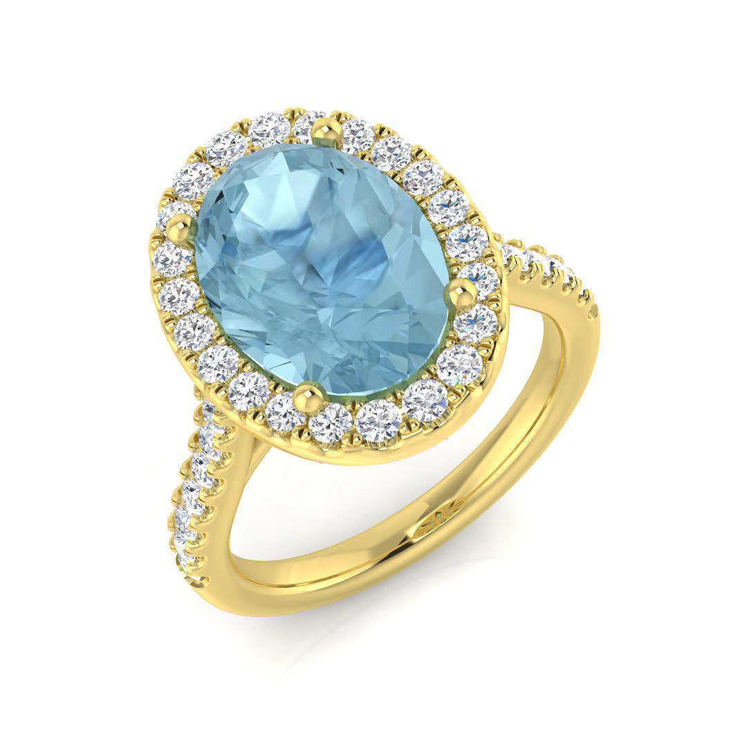 SR716 — Ring - 9k Yellow Gold