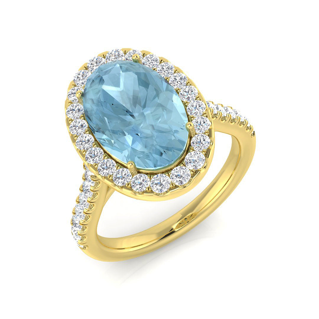 SR717 — Ring - 9k Yellow Gold