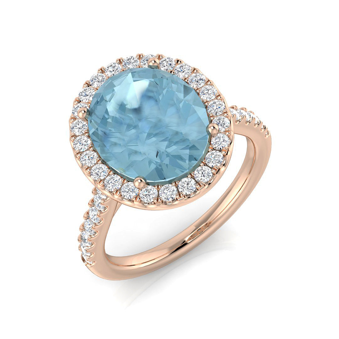 SR721 — Ring - 9k Rose Gold