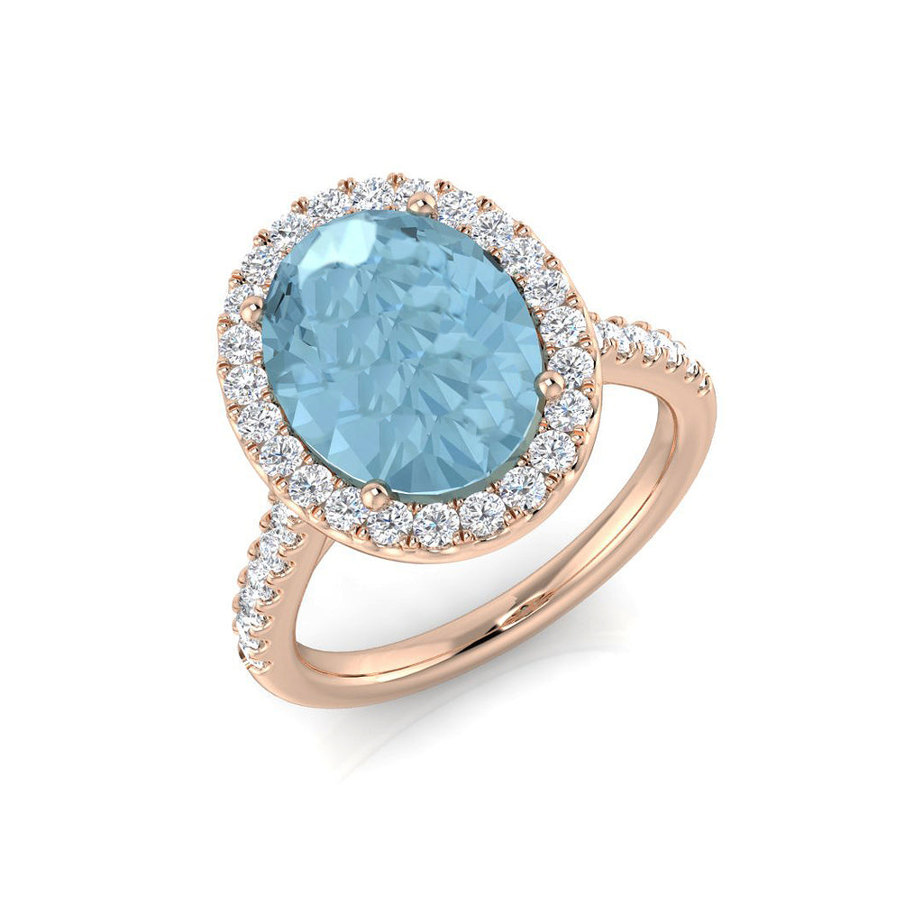 SR722 — Ring - 9k Rose Gold