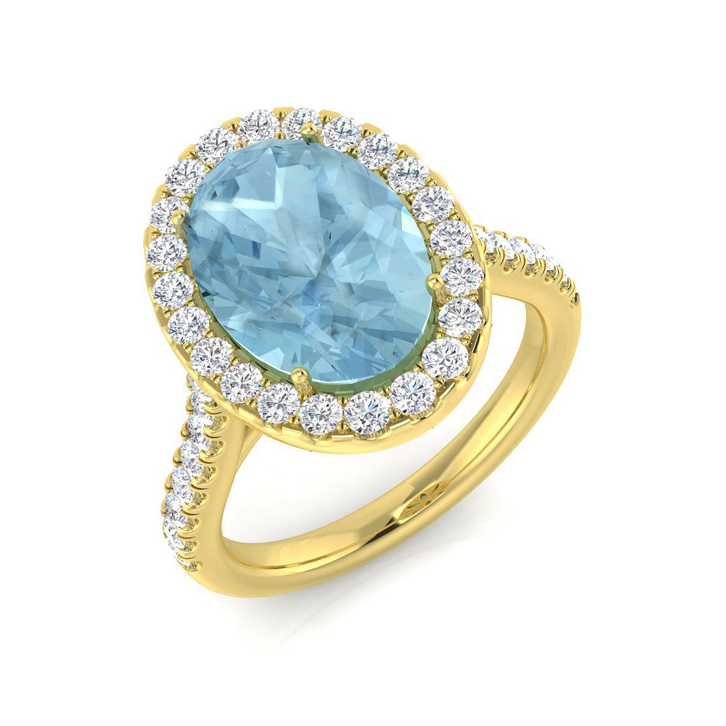 SR725 — Ring - 9k Yellow Gold