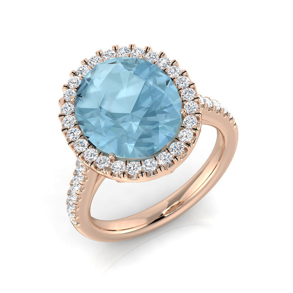 SR726A — Ring - 9k Rose Gold