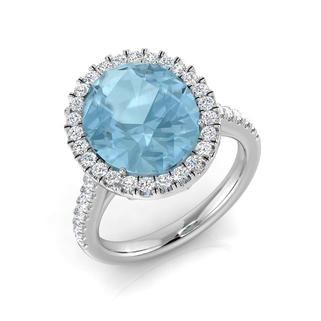 SR726A — Ring - 9k White Gold