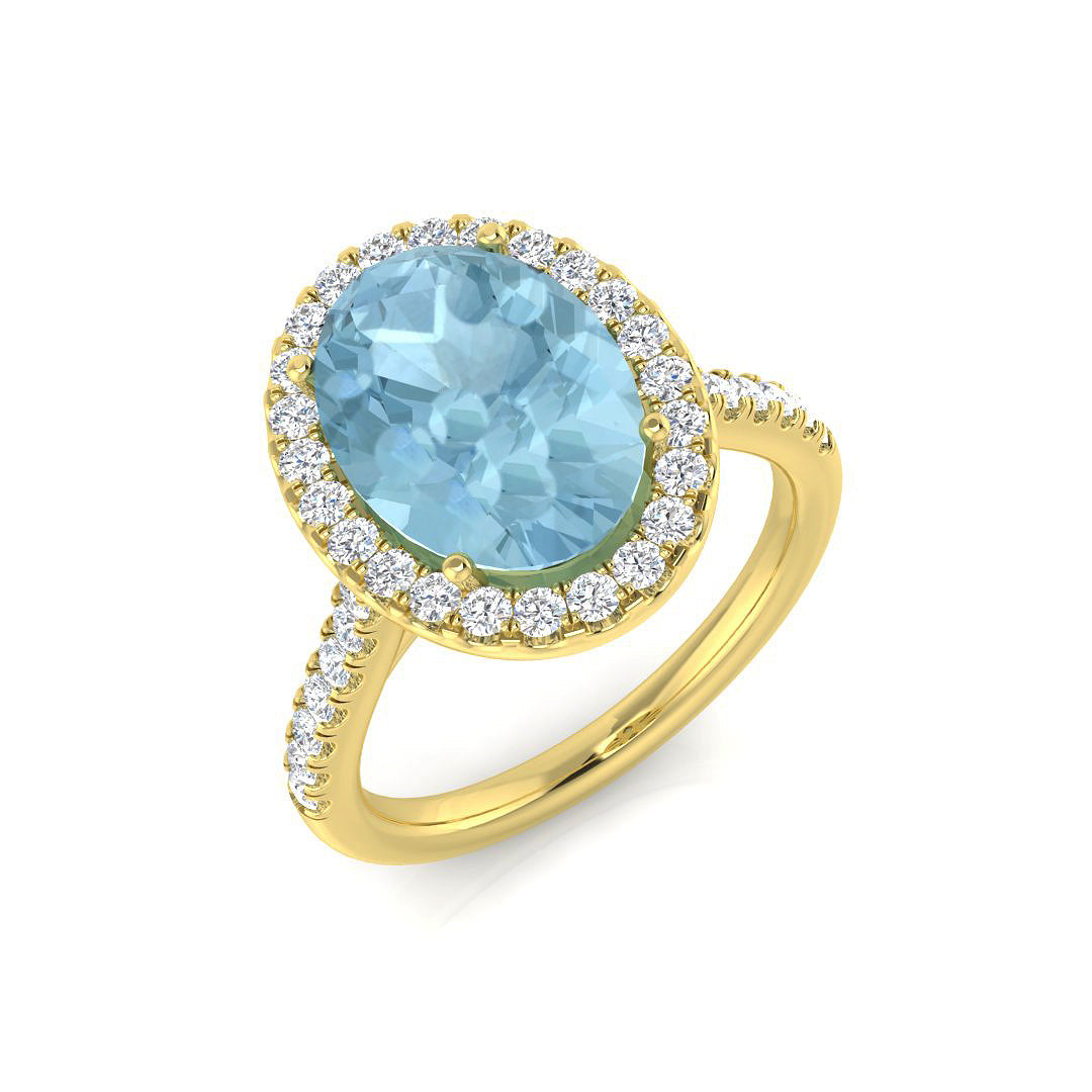 SR726 — Ring - 9k Yellow Gold