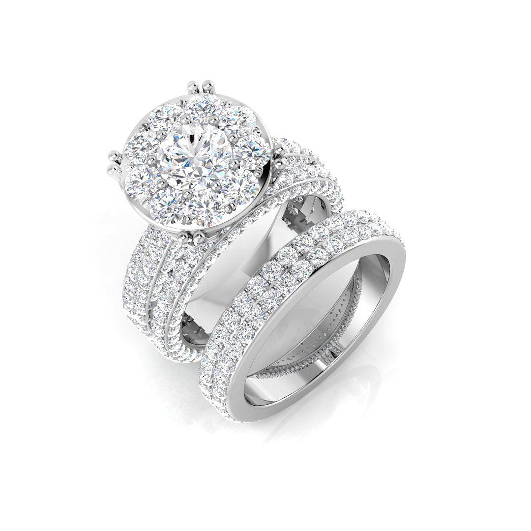 SR740A — Ring - 9k White Gold