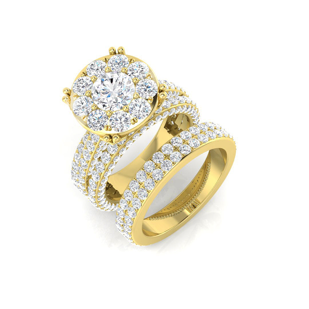 SR740A — Ring - 9k Yellow Gold