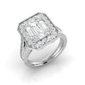 SR741 — Ring - 9k White Gold