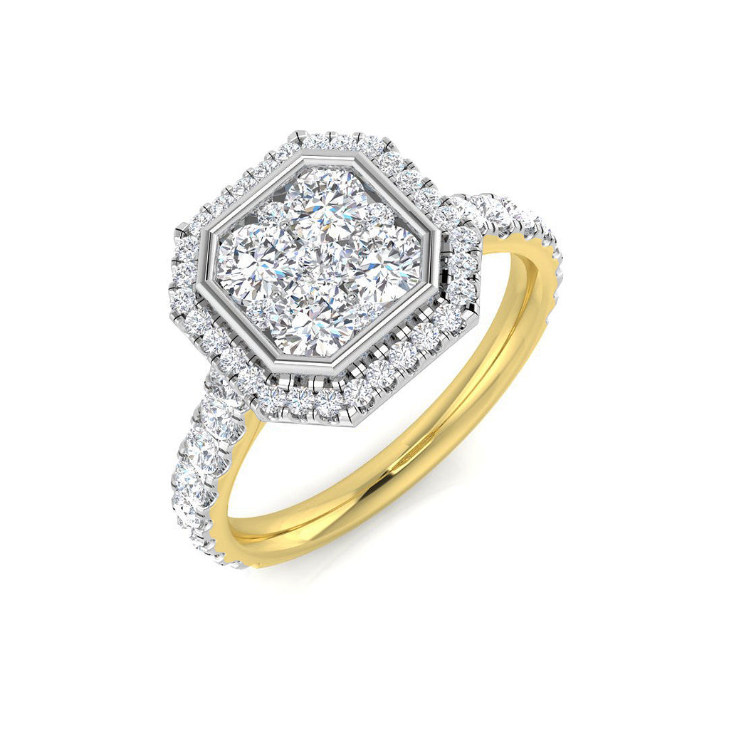 SR743 — Ring - 9k Yellow Gold
