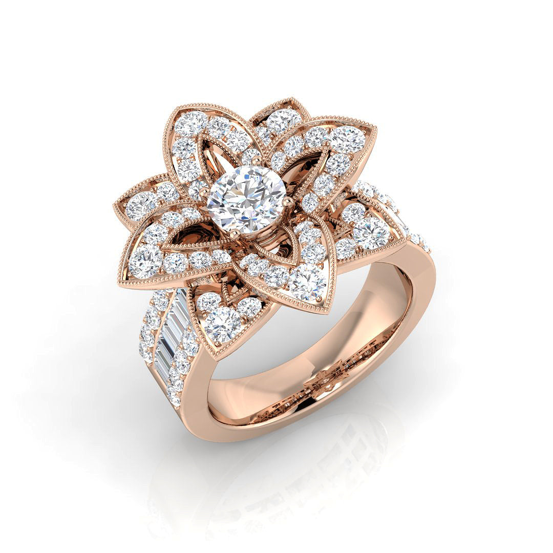 SR751 — Ring - 9k Rose Gold