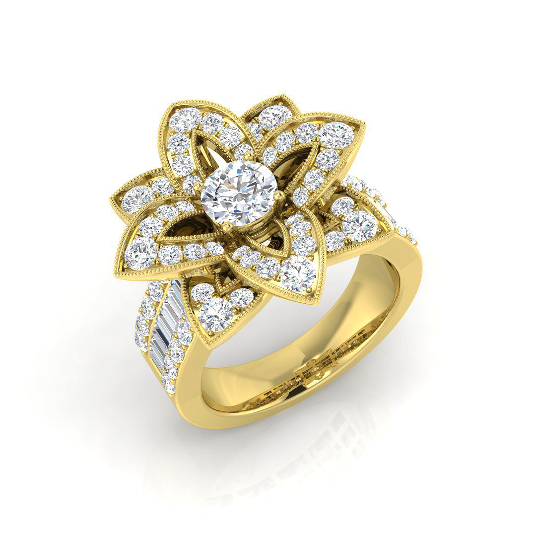 SR751 — Ring - 9k Yellow Gold