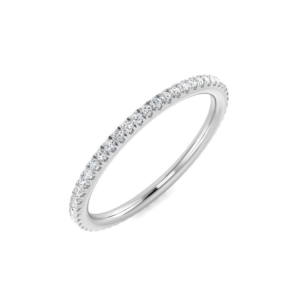 SR756 — Ring - 9k White Gold
