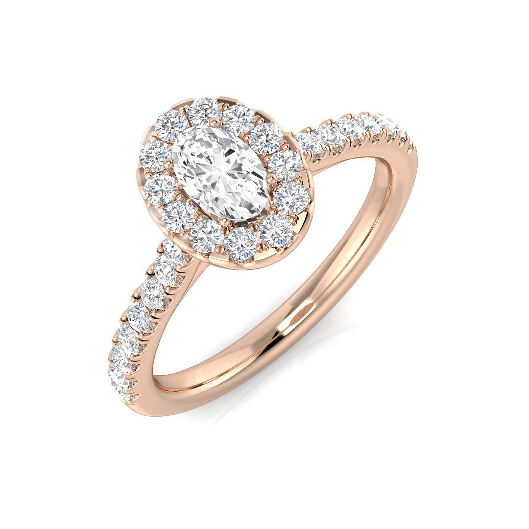 SR765 — Ring - 9k Rose Gold
