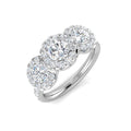 SR794 — Ring - 9k White Gold