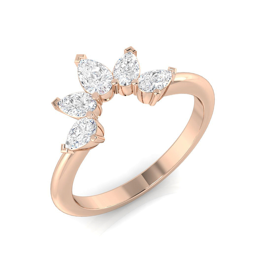 SR798 — Ring - 9k Rose Gold