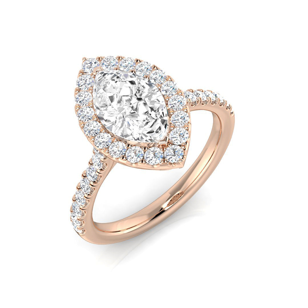 SR801 — Ring - 9k Rose Gold