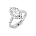 SR802 — Ring - 9k White Gold