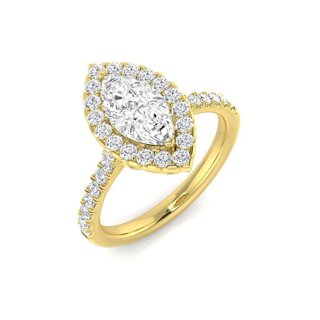 SR802 — Ring - 9k Yellow Gold