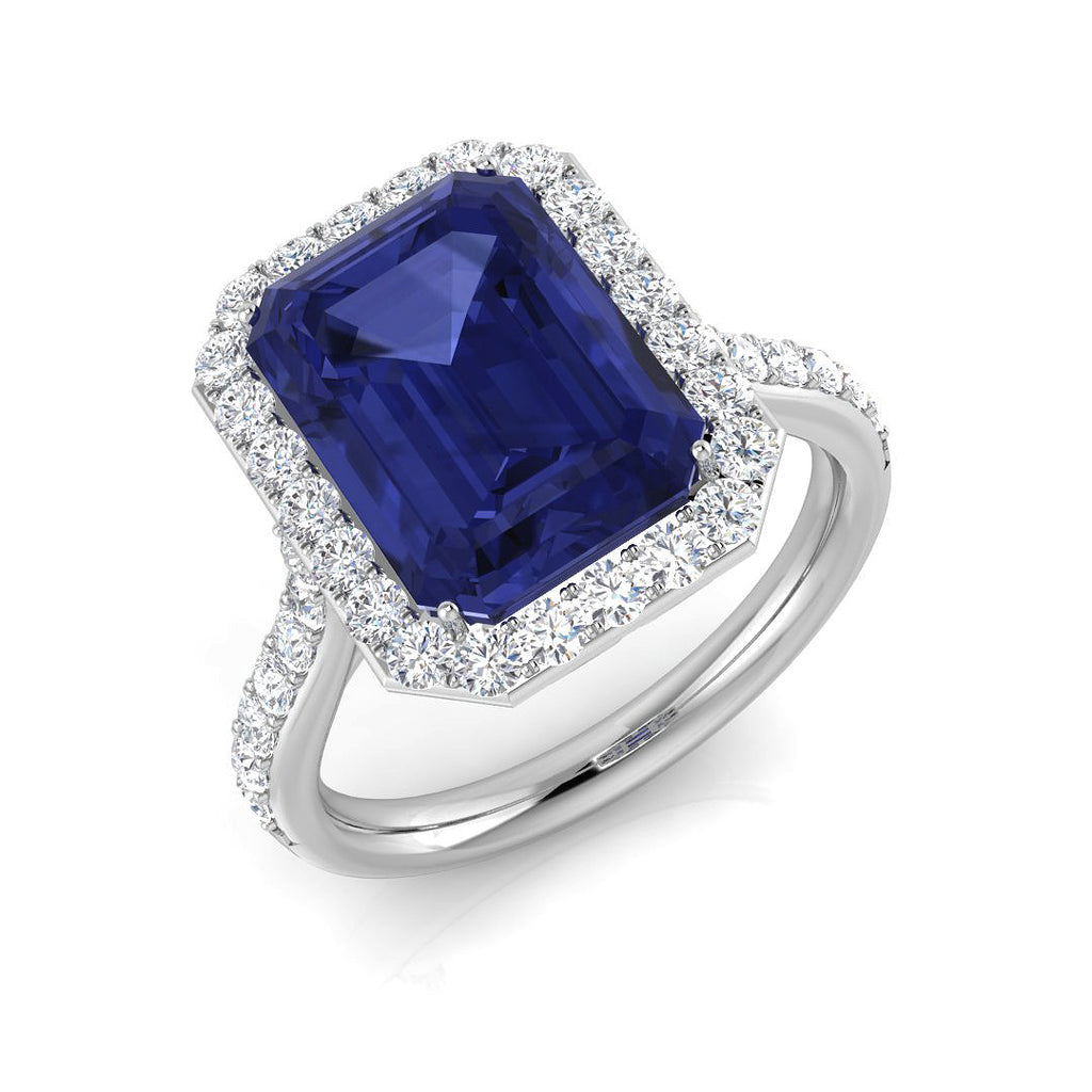 SR807 — Ring - 9k White Gold
