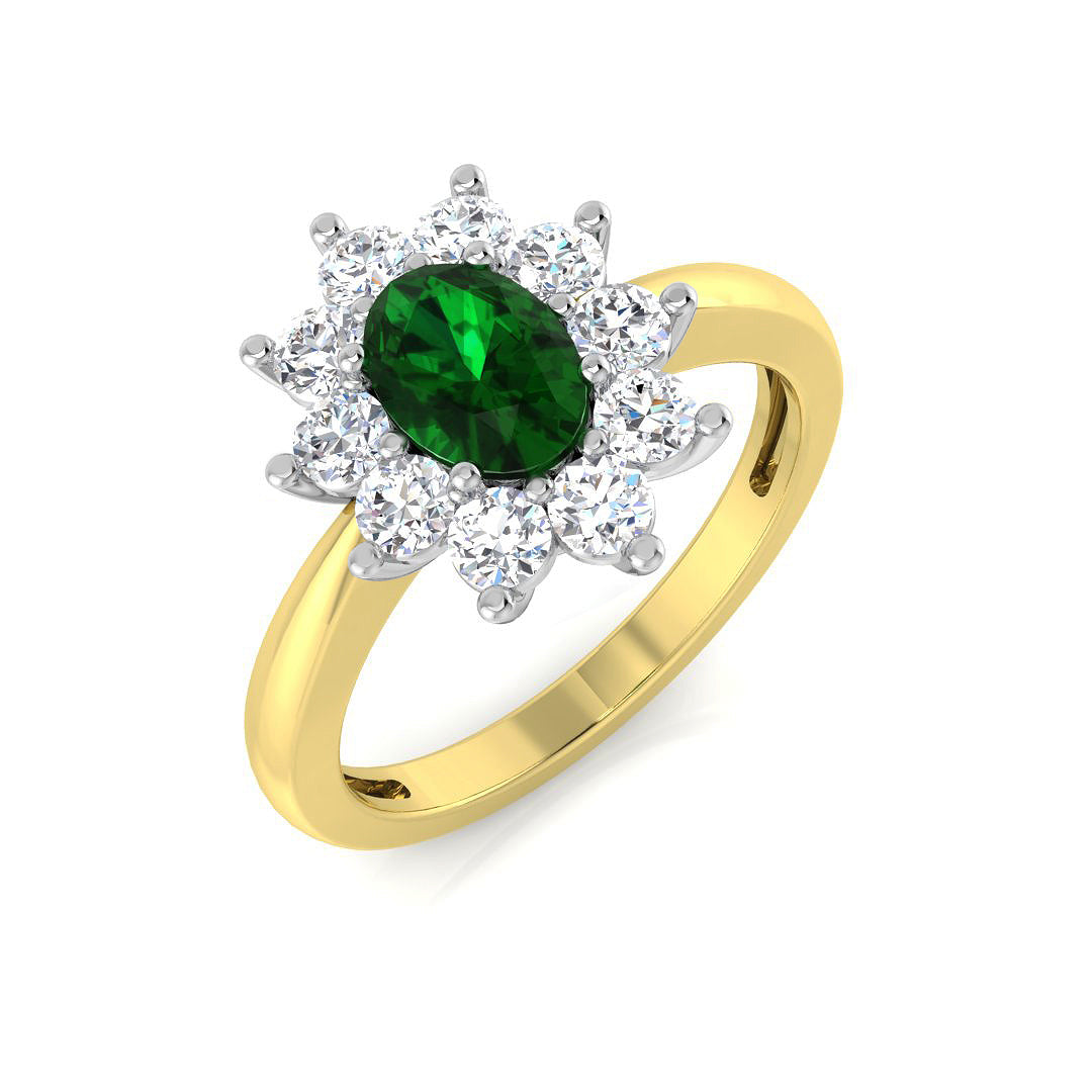 SR80 — Ring - 9k Yellow Gold