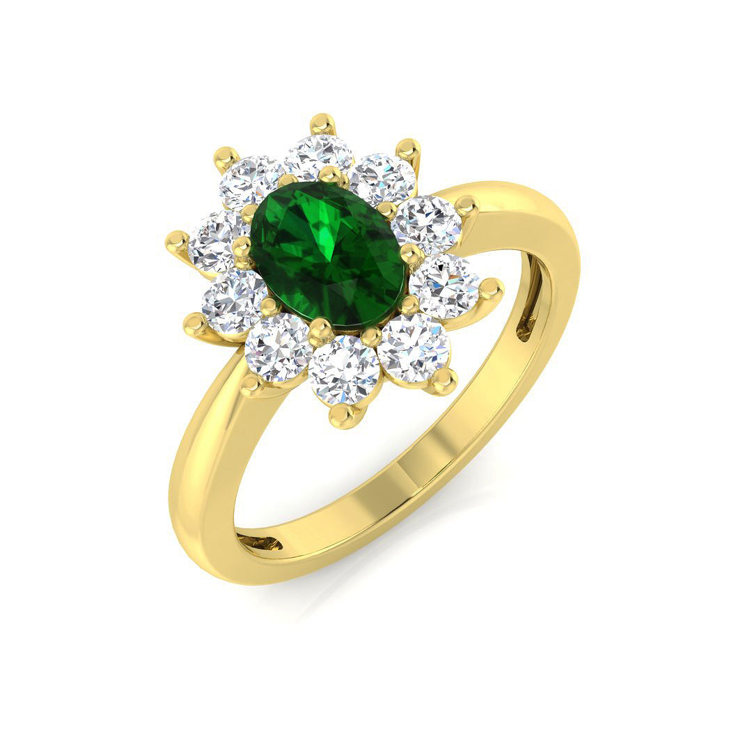 SR80 — Ring - 9k Yellow Gold