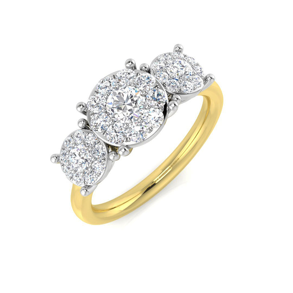 SR811 — Ring - 9k Two Tone