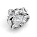 SR813 — Ring - 9k White Gold