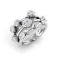 SR815 — Ring - 9k White Gold