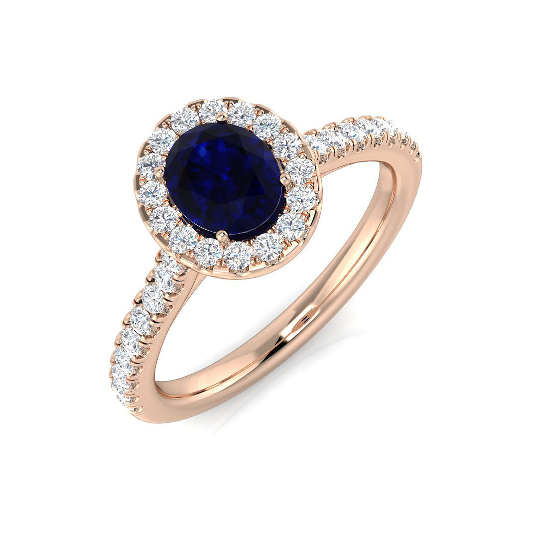 SR816 — Ring - 9k Rose Gold