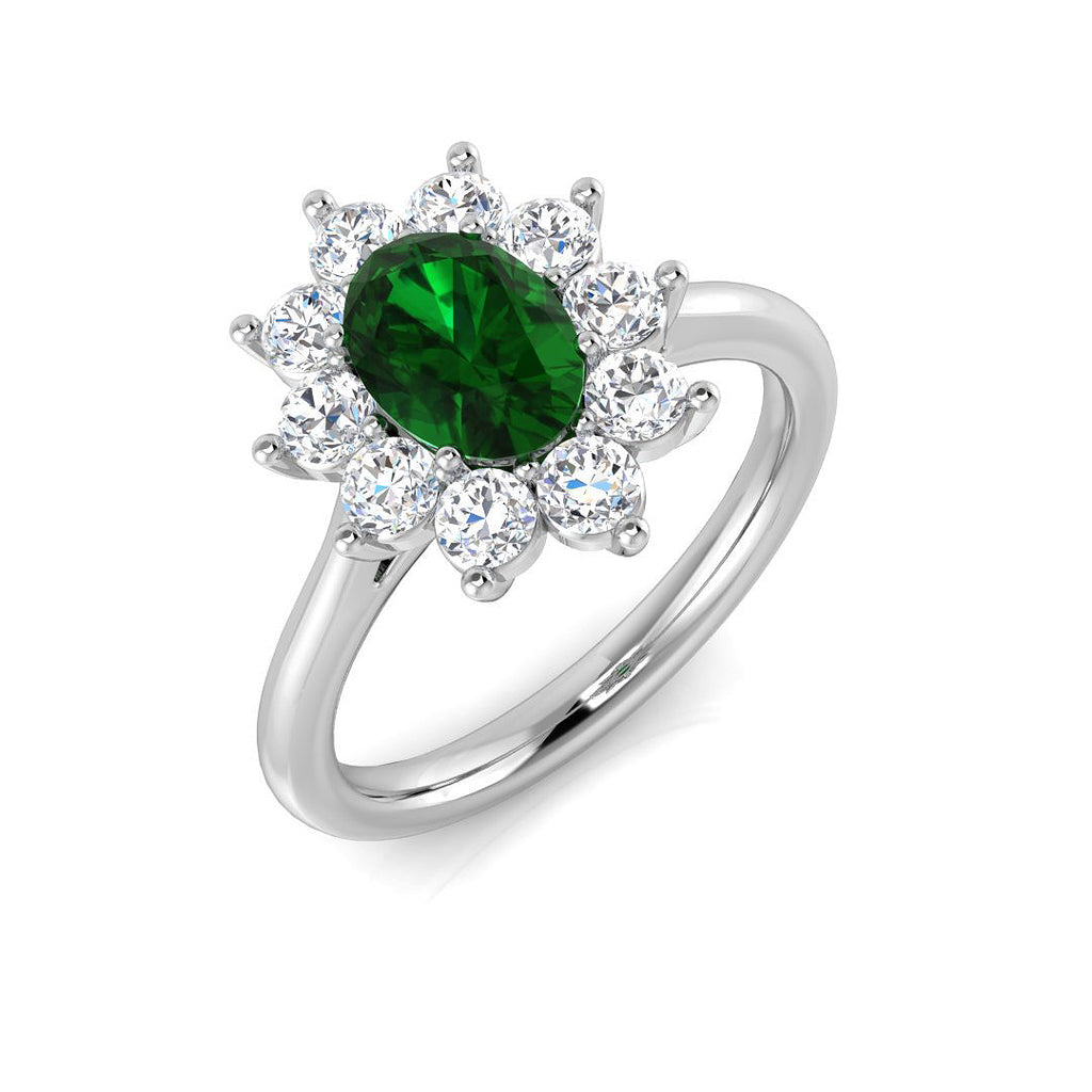 SR822 — Ring - 9k White Gold