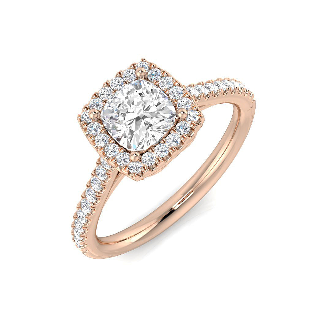 SR863 — Ring - 9k Rose Gold