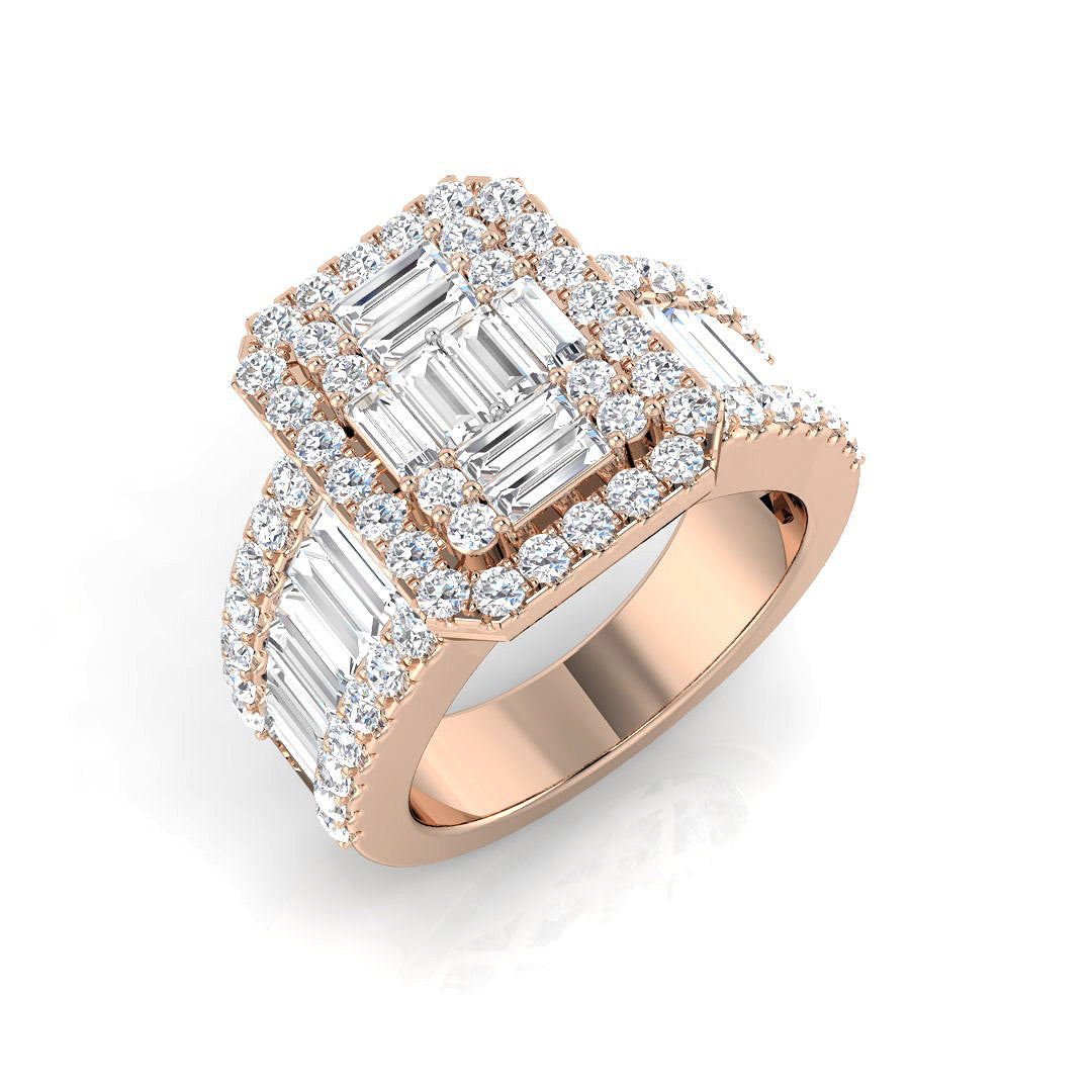SR893 — Ring - 9k Rose Gold