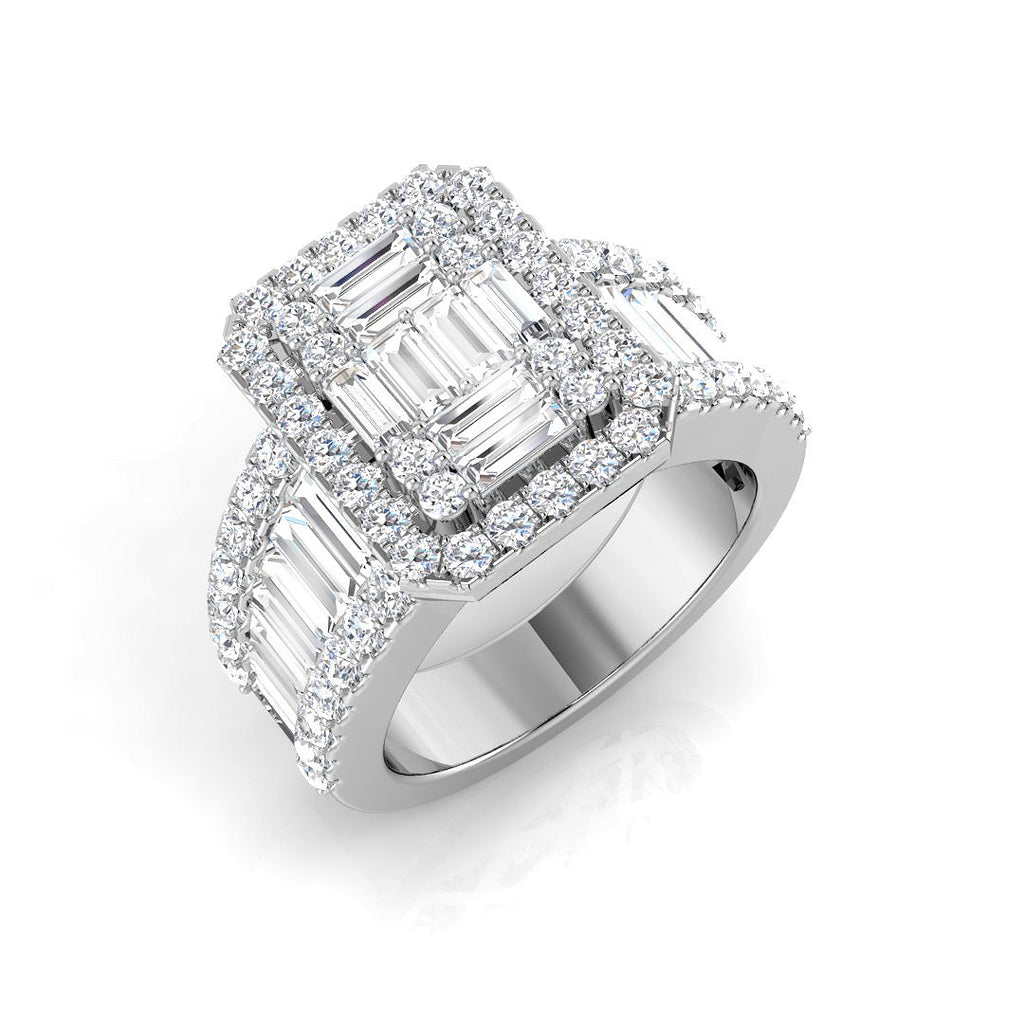 SR893 — Ring - 9k White Gold
