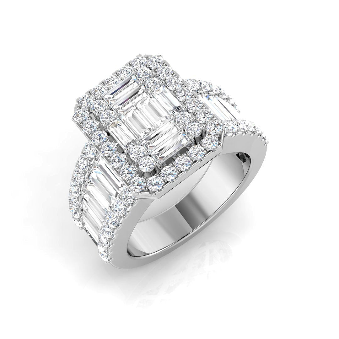 SR893 — Ring - 9k White Gold